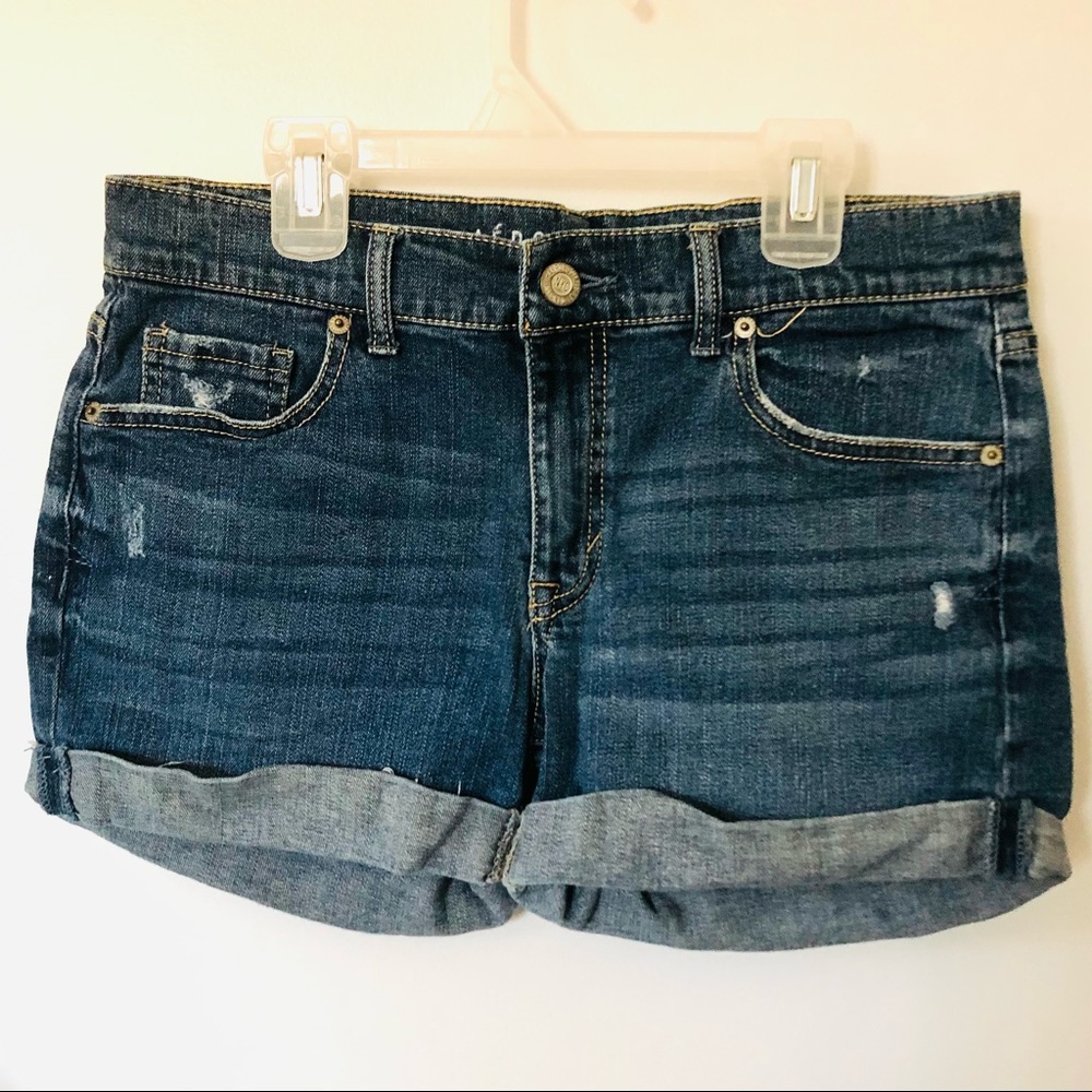 Distressed Denim Shorts Aeropostale Size 6